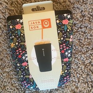 New unopened large floral javasok